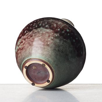 Berndt Friberg, a stoneware vase, Gustavsberg studio, Sweden 1960.