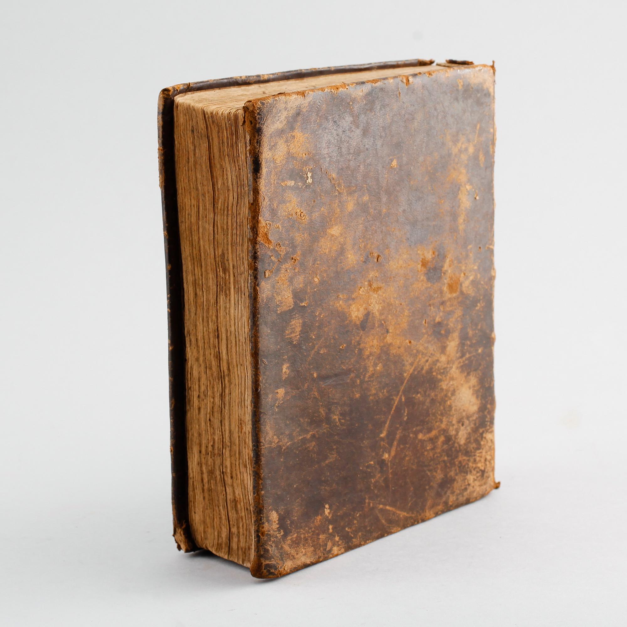 BOK: Sweriges Rikes Lag, 1734. Tryckt hos Ephraim Koch, Stockholm 1746.