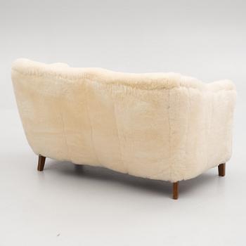 A Scandinavian Modern sofa, mid 20th Century.