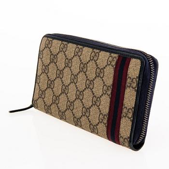 GUCCI Zip Around Long wallet.