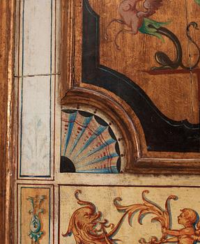 An Italian late 18th century cupboard.