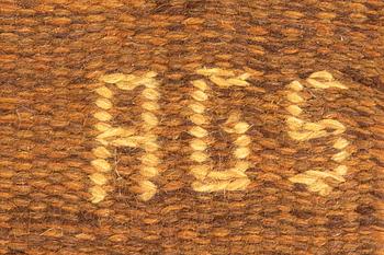 Anna-Greta Sjöqvist, matta rölakan signerad ca 309x197  cm.