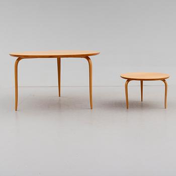 BORD, 2 st, "Annika", Bruno Mathsson, Firma Karl Mathsson, 1970-tal.