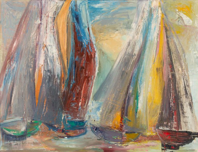 Helmut Mantel, Sailing boats.