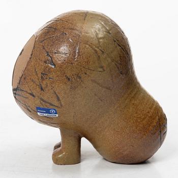 Lisa Larson, A stoneware 'Lejon midi' figurine, Gustavsberg, Sweden.