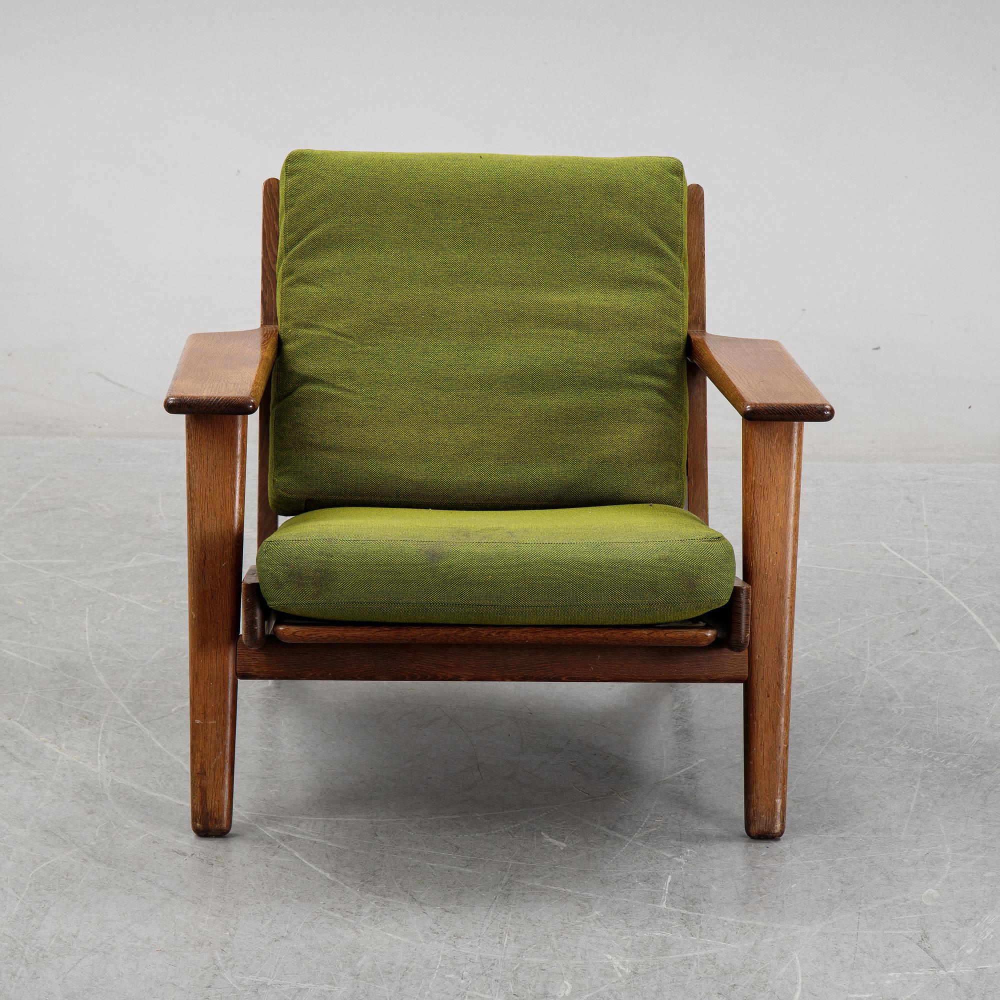 Hans J Wegner, fåtölj, GE 290, Getama, formgiven 1953.