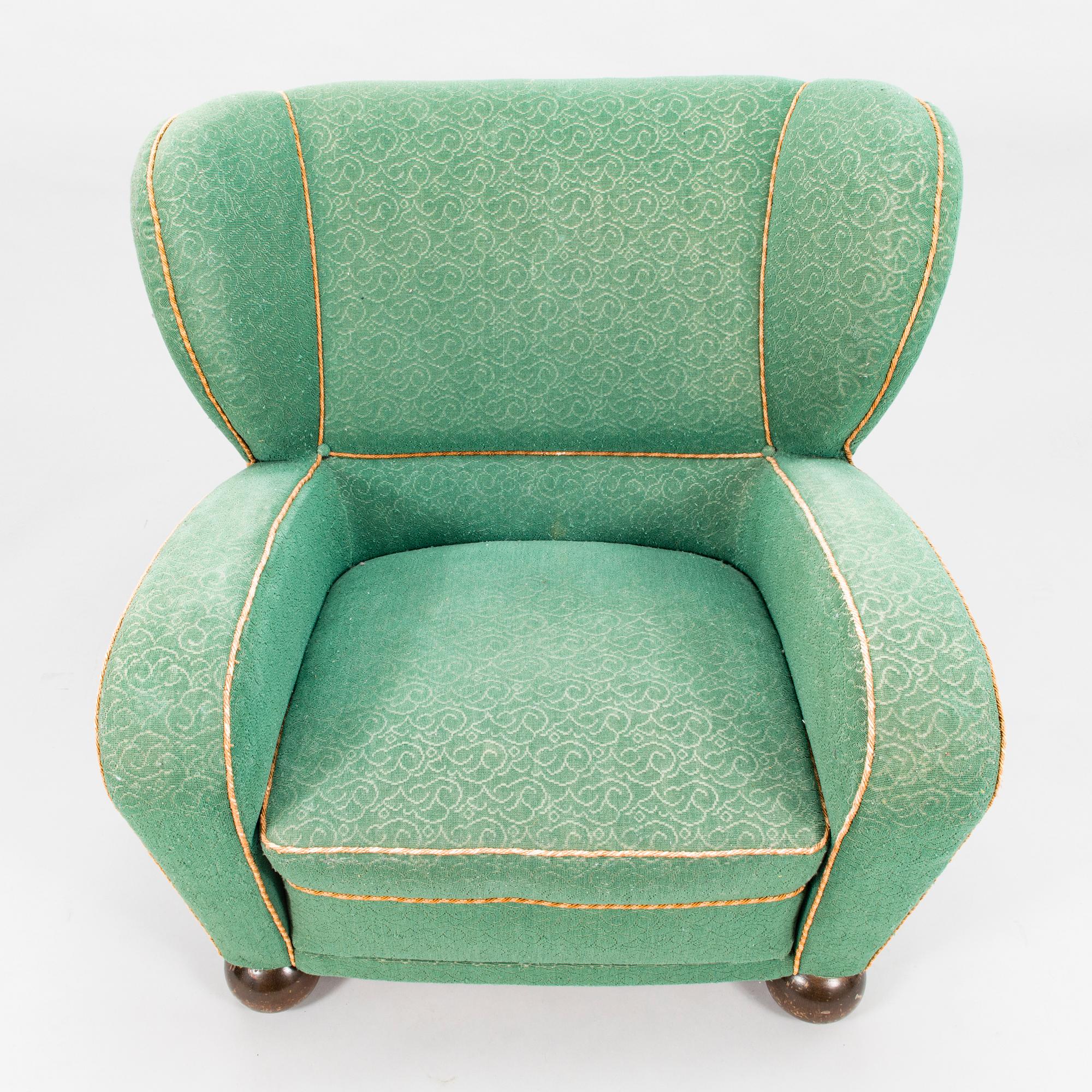 MÄRTA BLOMSTEDT, an 'Aulanko-model' armchair. Designed in 1939.