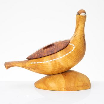 Thore Sunna, Lockask/ripa, signerad, före 1999.