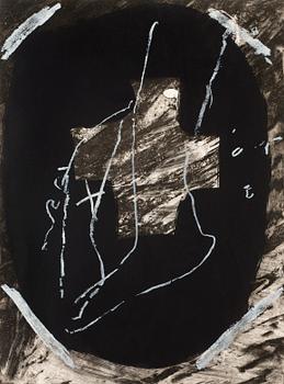 493. Antoni Tàpies, "Jambe sur ovale"