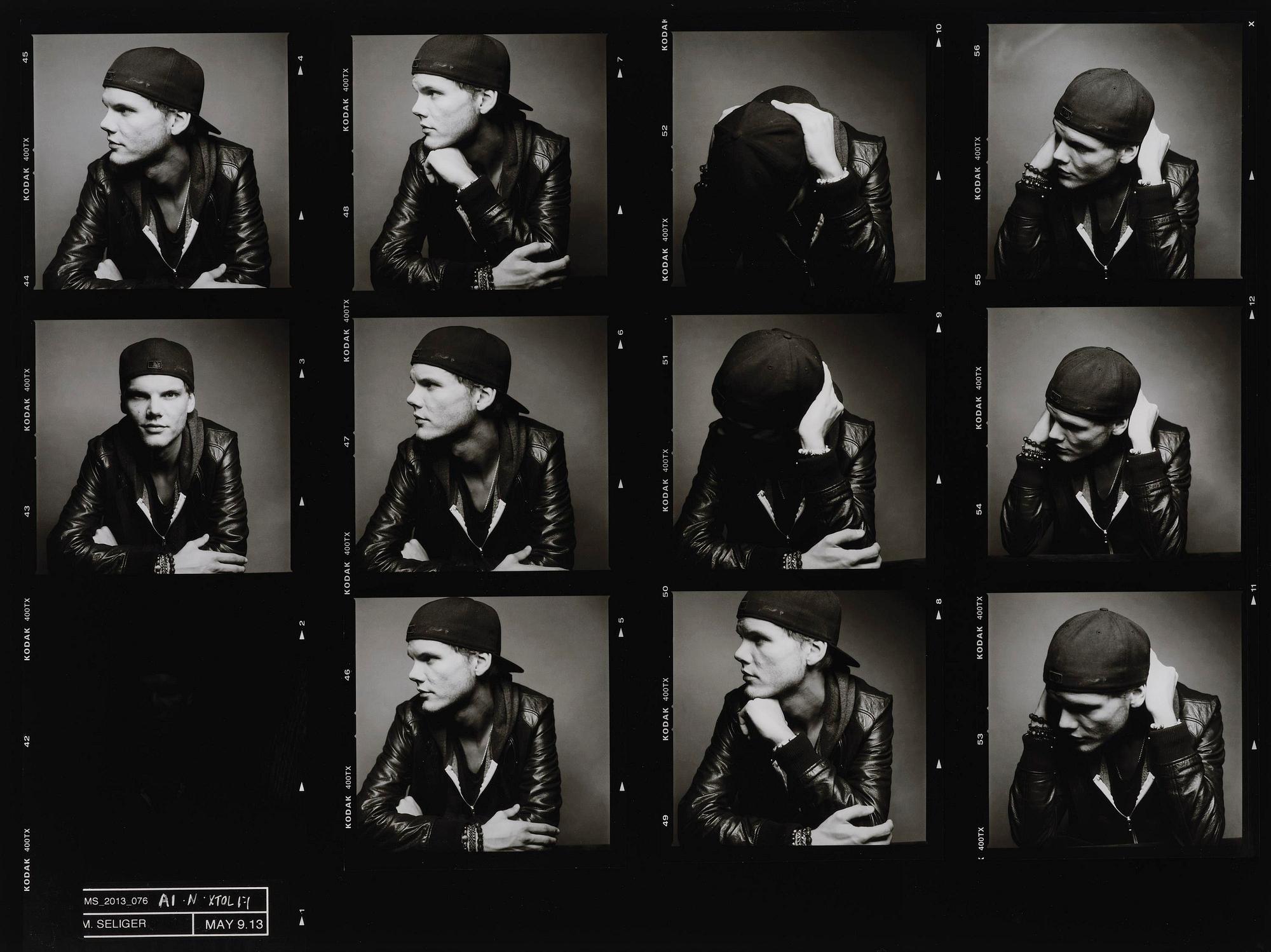 Mark Seliger, Avicii, för albumet True, 2013.