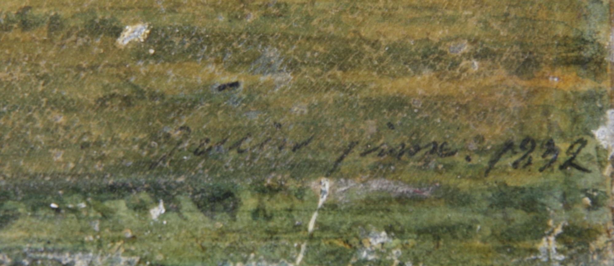 Johan Fredrik Julin, akvarell, sign o dat- 1832.