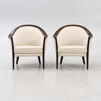 Bertil Fridhagen, fåtöljer, ett par, "Aristokrat", Bodafors, 1960-tal.