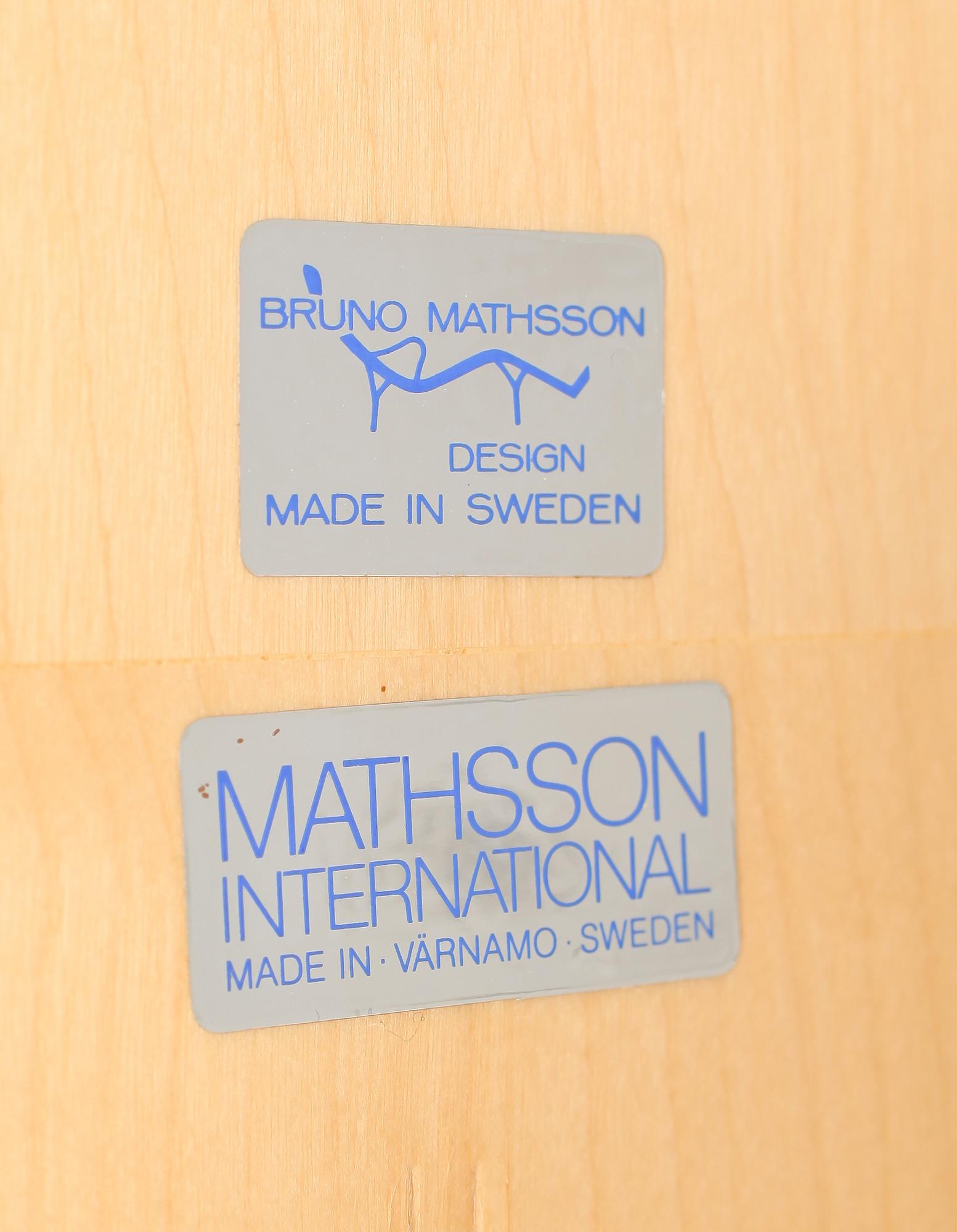 SOFFBORD, Bruno Mathsson, Mathsson International, 1900-talets andra hälft.