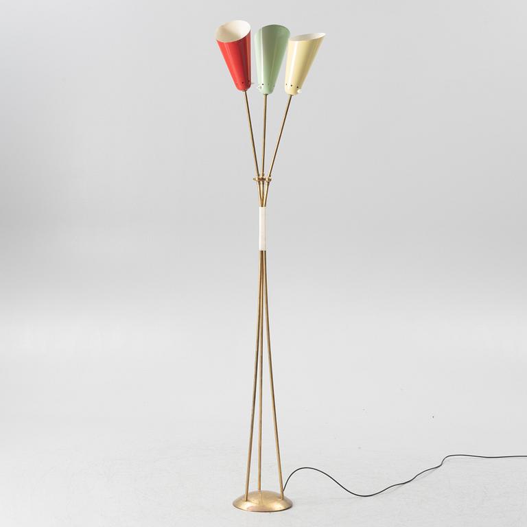 Floor lamp, Italy, circa mid-20th century.
