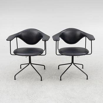 GamFratesi, a pair of 'Masculo' chairs, Gubi, Danmark.