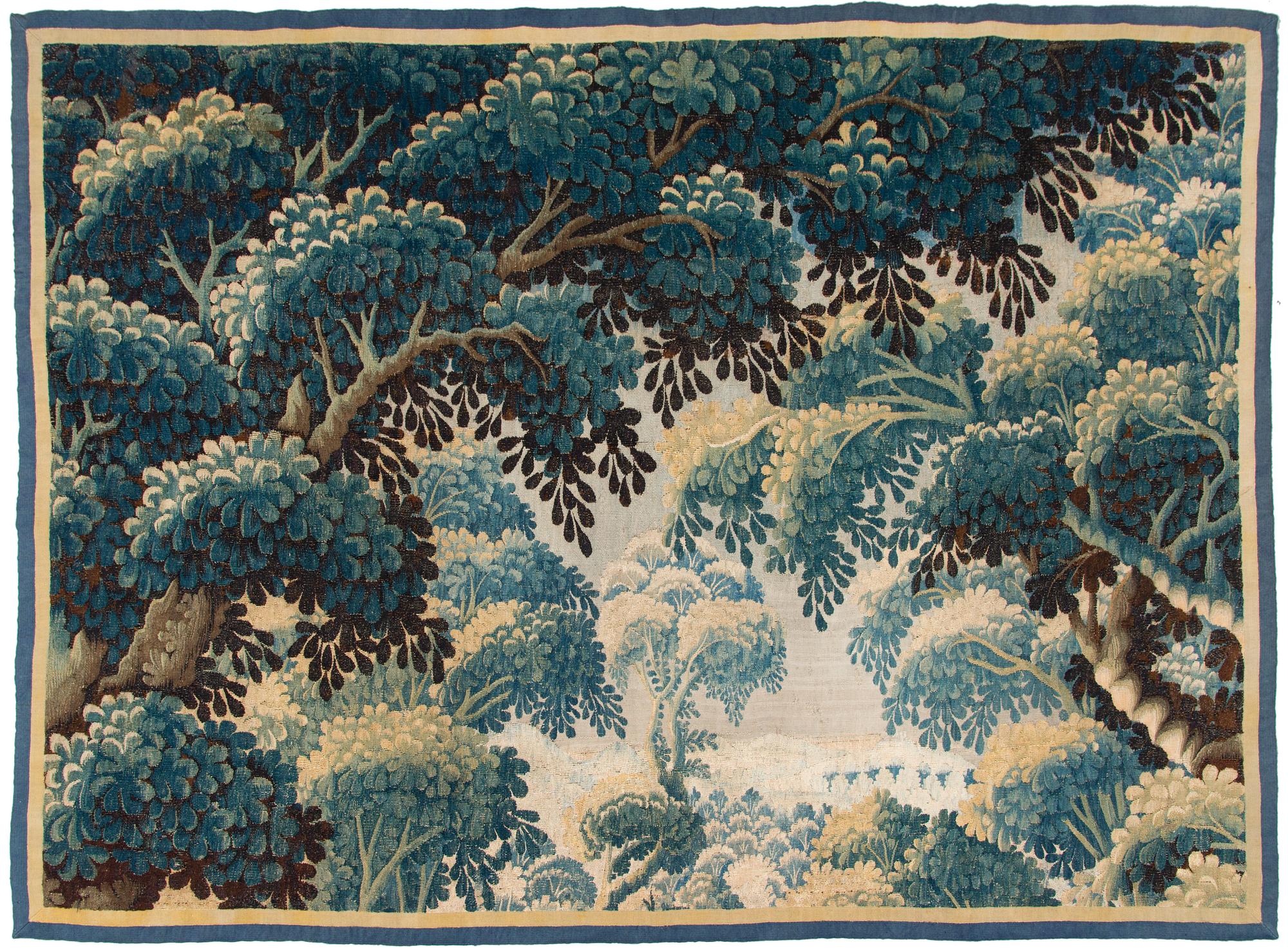 A 18th century Flemish tapestry panel.