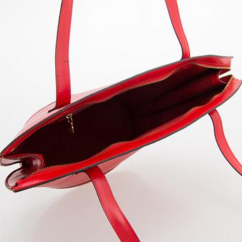 Louis Vuitton, A red Epi leather 'Saint Jacques GM' Bag.
