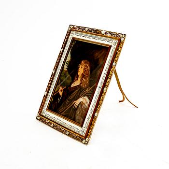 Okänd konstnär 1900-tal , miniature signed.