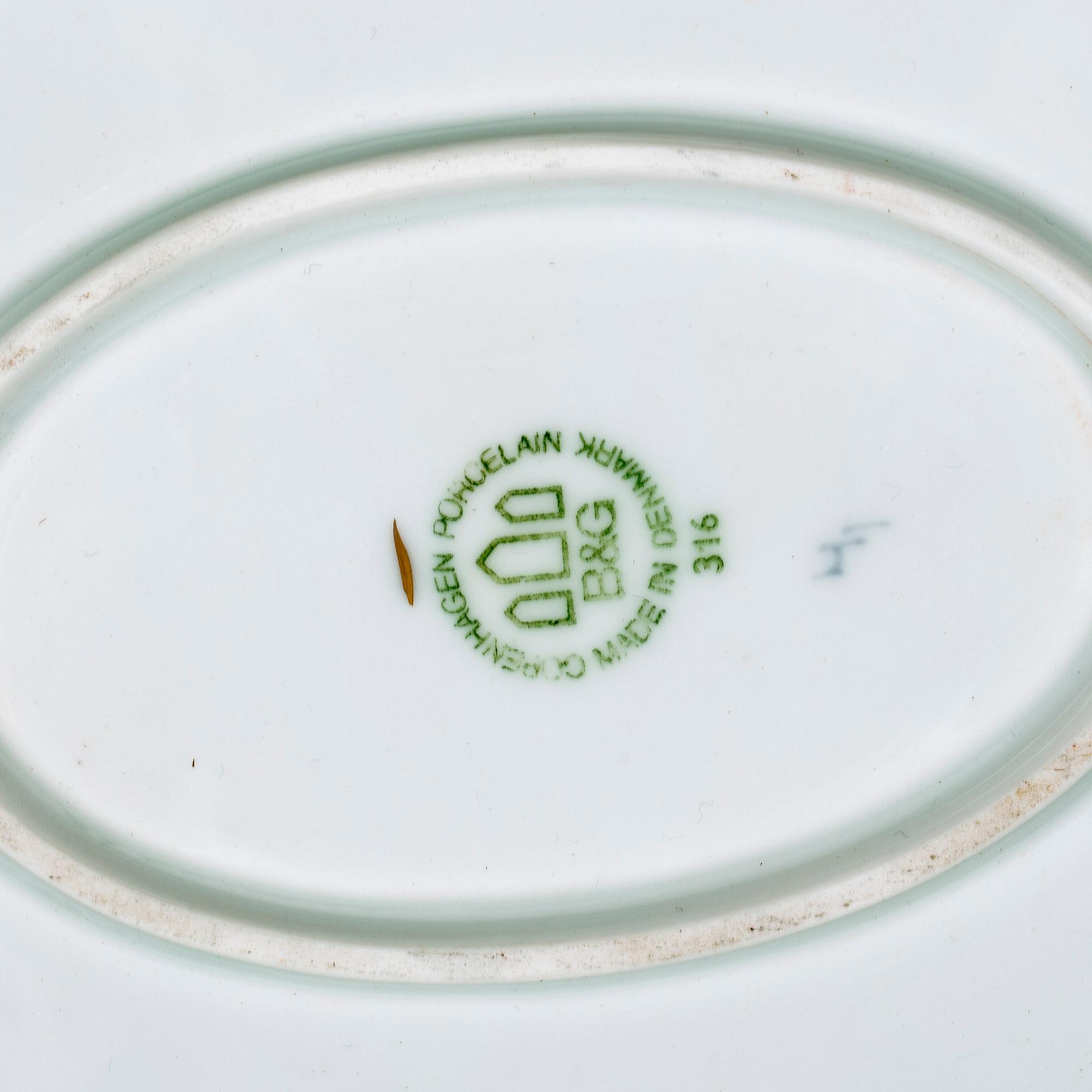 SERVISDELAR, "Måsen", Bing & Gröndal, 10 delar.