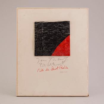 NIKI DE SAINT PHALLE, fragment from "She" ("Hon") and catalogue, Moderna Museet, 1966. Signed and numbered 125/150.