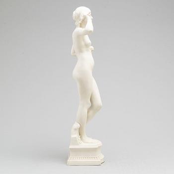 PER HASSELBERG, after. A porcelain sculpture from Gustafsberg, dated 01.