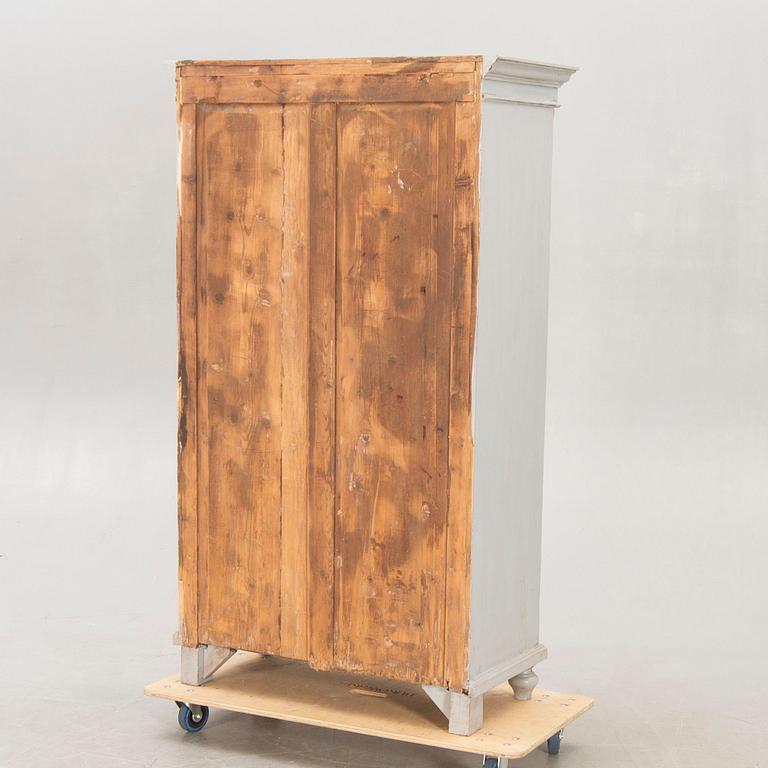 A painted early 1900s wardrobe.