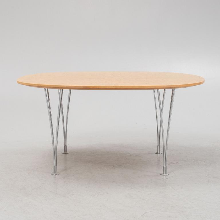 Bruno Mathsson & Piet Hein, a 'Supercirkeln' coffee table, Bruno Mathsson International.