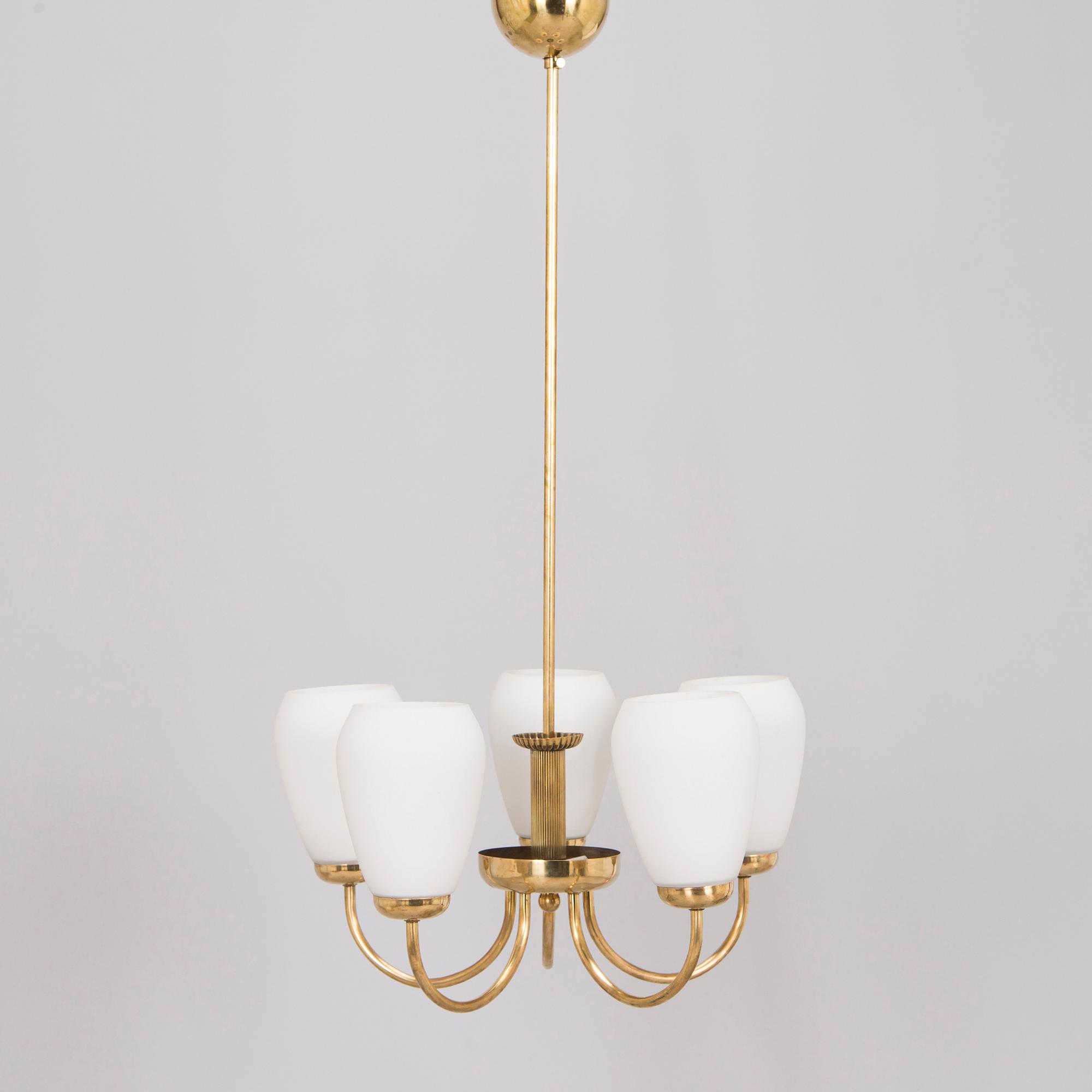 Paavo Tynell, a 1930s pendant light '1505/5' for Taito.
