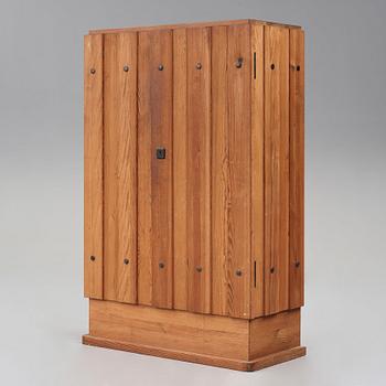 Axel Einar Hjorth, a "Lovö" stained pine cabinet, Nordiska Kompaniet, Sweden 1930's.