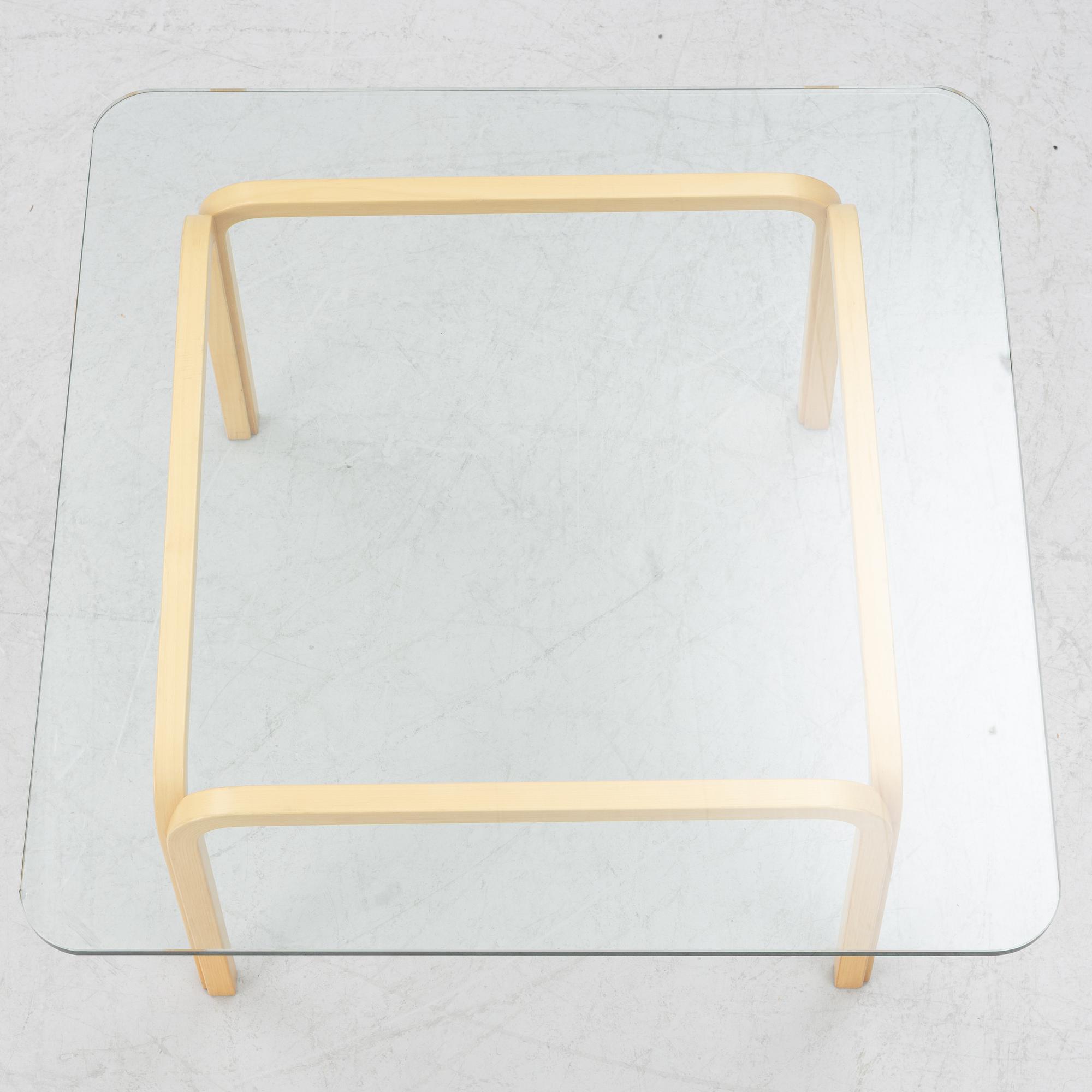 Alvar Aalto, Coffee table, model Y805B, Artek, Finland.