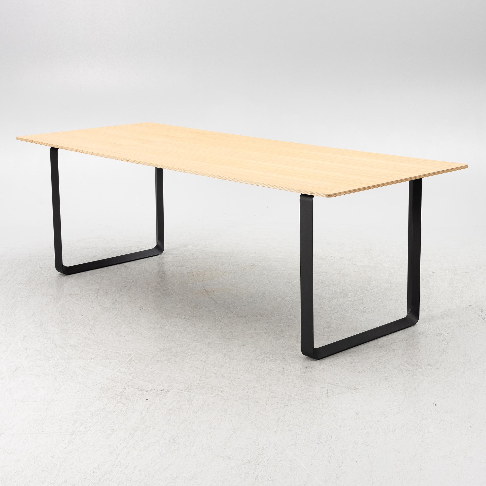 TAF Studios, a '70/70' dining table, Muuto.