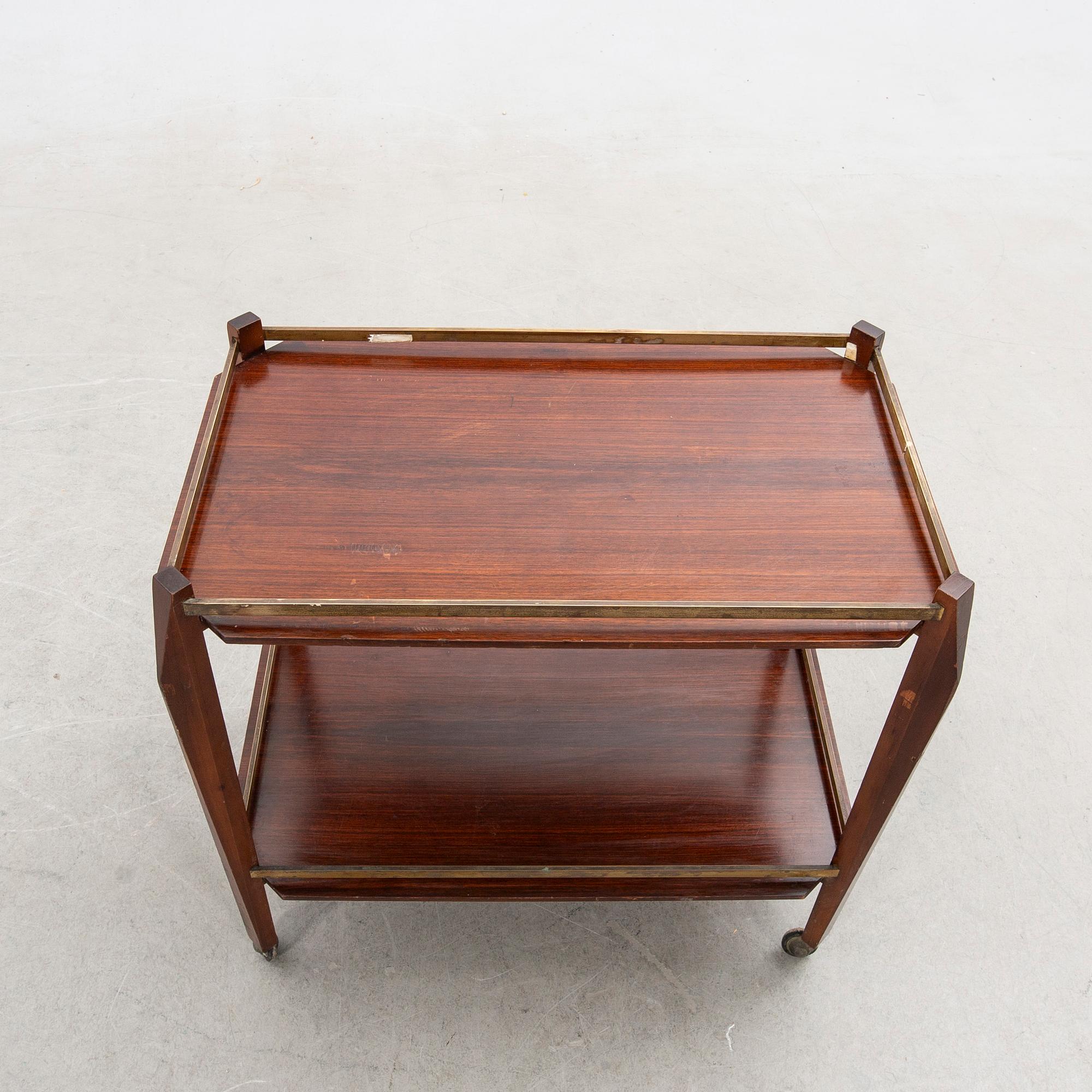 Serving cart, first half of the 20th century.