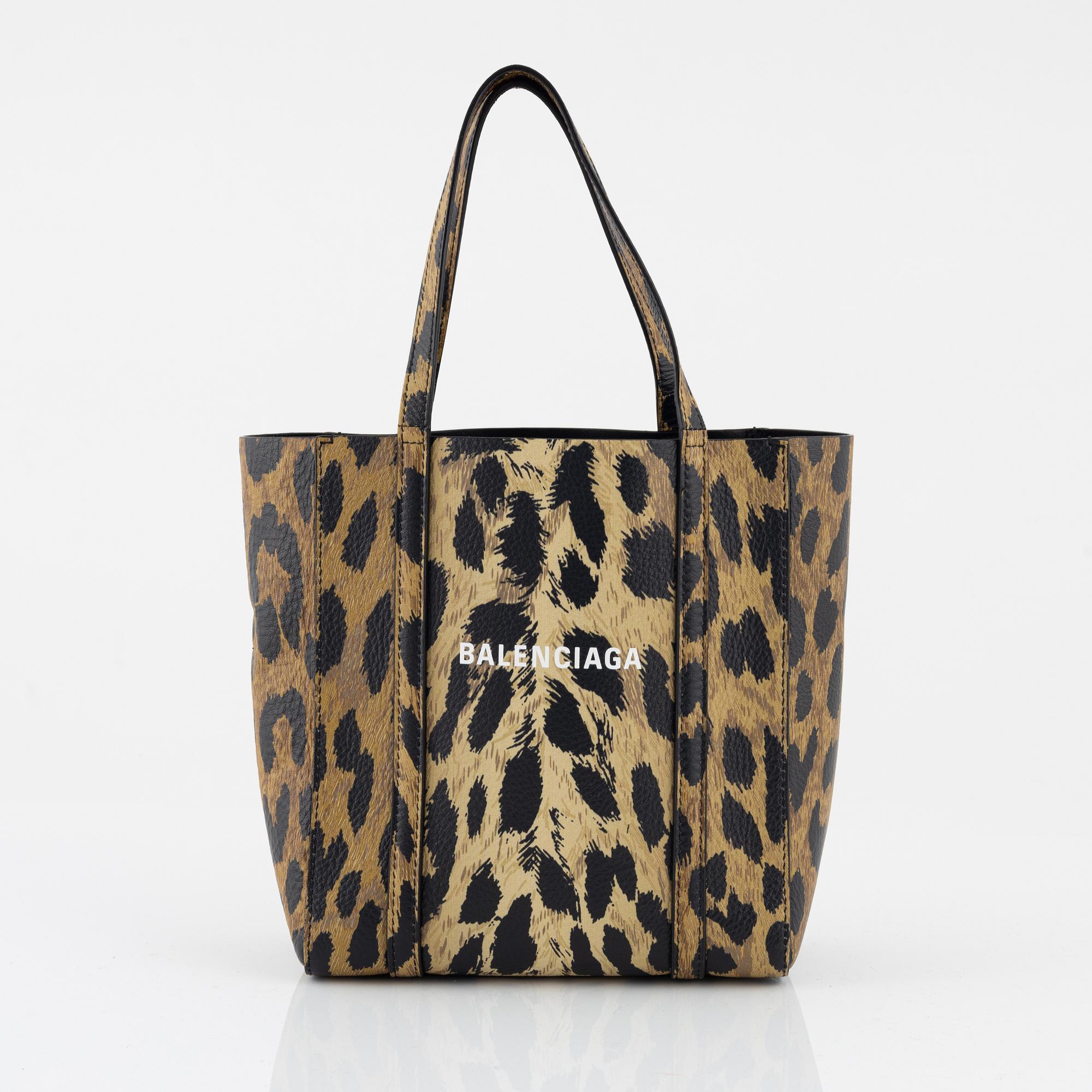 Balenciaga, väska, "Leopard print Everyday Tote".