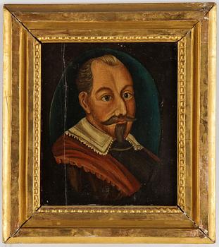Unknown artist, around 1800, oil on panel, 2.
