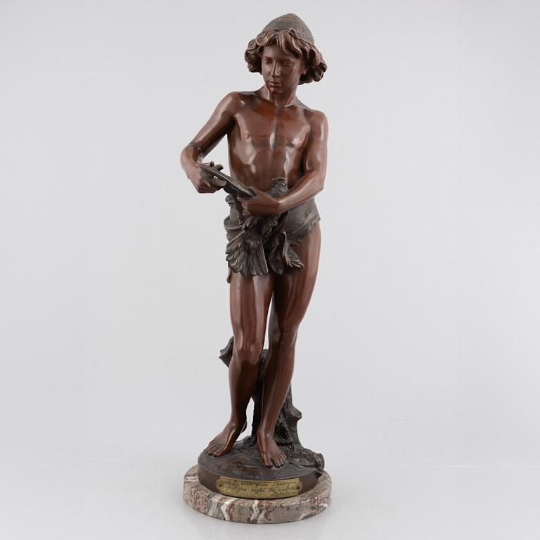 Jean Louis Grégoire, "L'oiseleur".