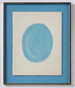 Lucio Fontana, "Nudo Azzurro".