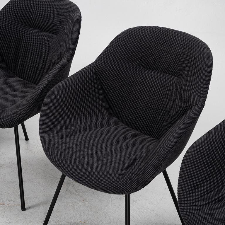 Hee Welling & HAY, karmstolar, 4 st, "AAC 127", About a Chair, HAY, Danmark.