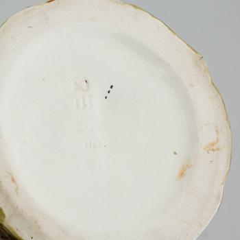 A paraffin lamp from Rörstrand, made in the end of the 19th century.