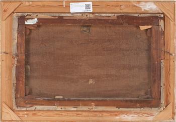 FREDERICK BUCKSTONE, olja på duk, signerad och daterad 1883.