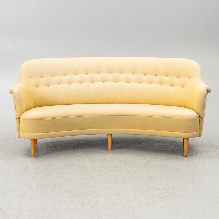 Carl Malmsten, a sofa, 'Samsas rund', AB O.H. Sjögren, Tranås.