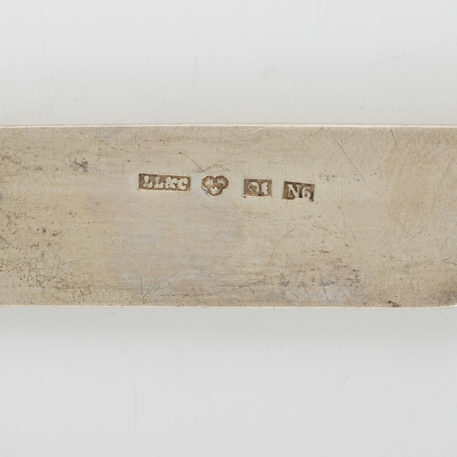 L. Larson & Co, bestickservis, 38 delar, silver, Göteborg, 1891.