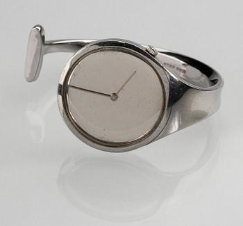 ARMBANDSUR, stål, modell Vivianna, Torun Bülow-Hübe för Georg Jensen.