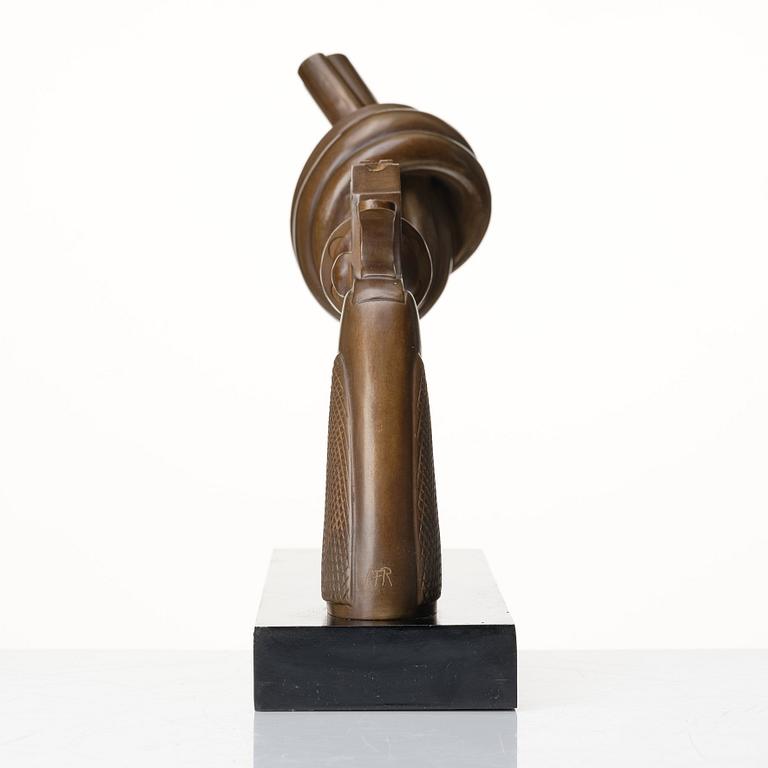 Carl Fredrik Reuterswärd, 'Non Violence'.