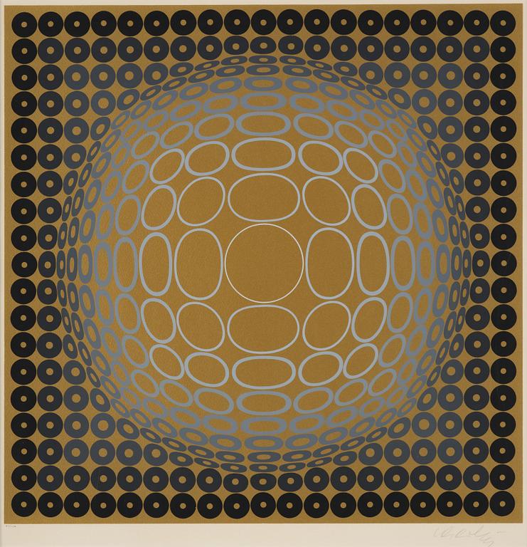 Victor Vasarely, Untitled from: "Hommage aux Prix Nobel" (The Nobel Prize Portfolio).
