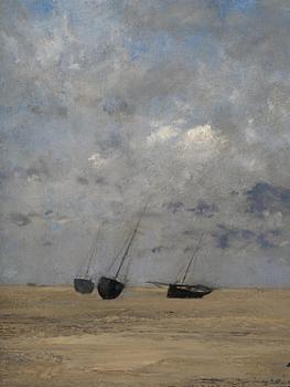 August Hagborg, Low tide, Normandy.
