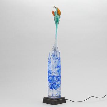 Kjell Engman, a unique glass sculpture, Kosta Boda, Sweden.