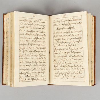 manuscript Prayer Book, mid 1700s.