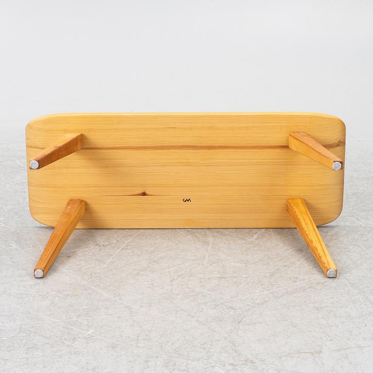 Carl Malmsten, bench, Visingsö.
