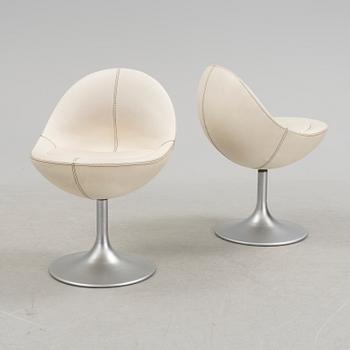 Six 'Venus' chairs by Johansson Design from the late 20th/early 21st century.