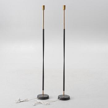 Asea, floor lamps, a pair, first half of the 20th century.